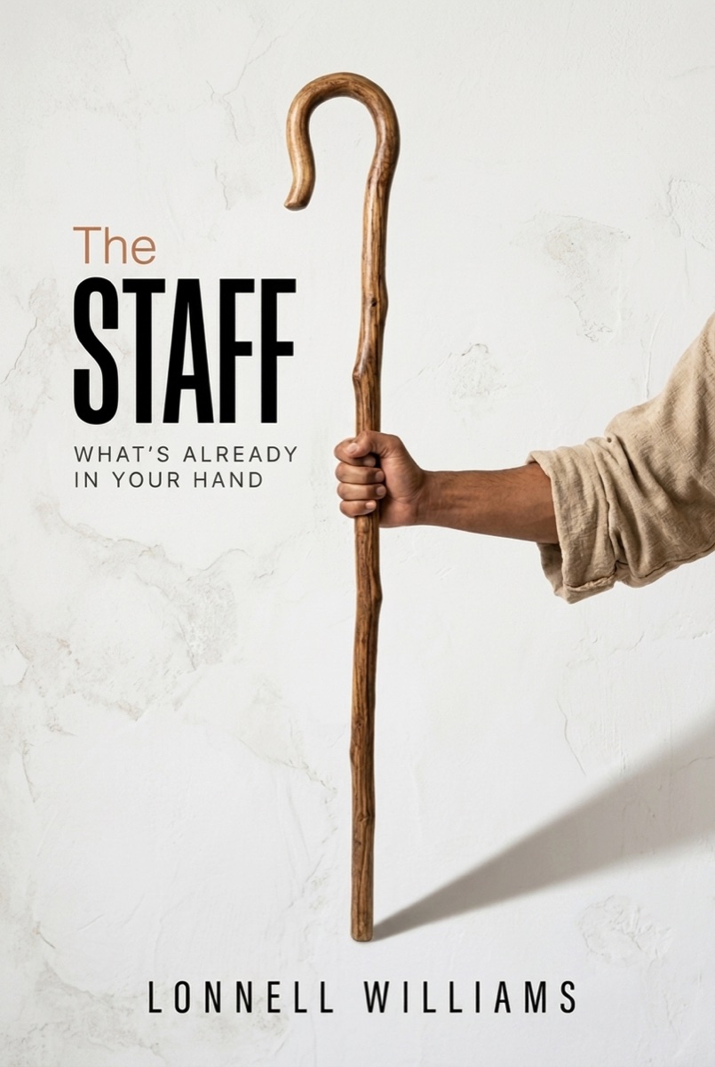 The Staff — book cover by Lonnell Williams